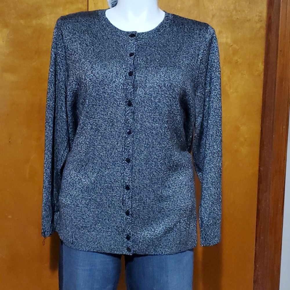 Croft&Barrow 1X button down cardigan NWT